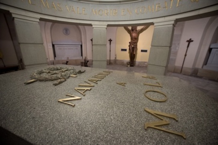 La cripta de Los Caídos ha dejado de ser un cementario franquista. (Iñigo URIZ/ARGAZKI PRESS)