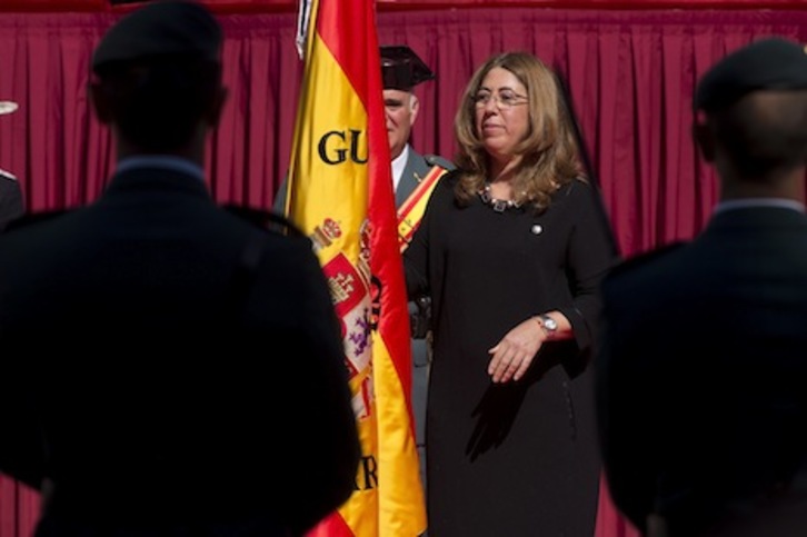Una vez más, la delegada Carmen Alba se niega a comparecer en el Parlamento. (Iñigo URIZ/ARGAZKI PRESS)