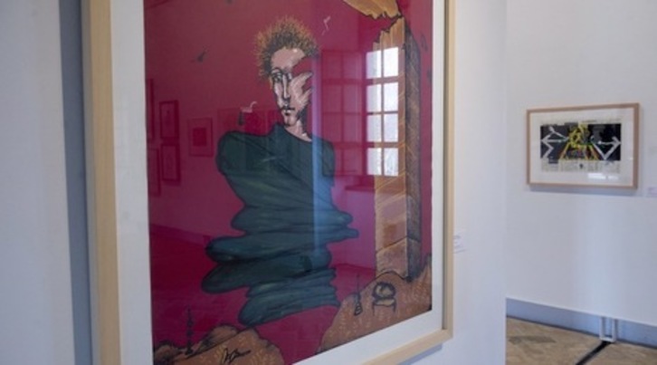 Una de las obras que se pueden ver en la exposición ‘BAT’.