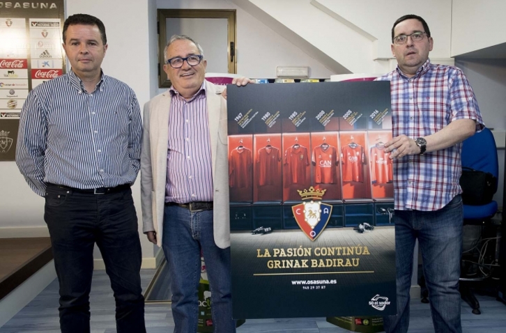 Presentación de la campaña de socios de Osasuna. (www.osasuna.es)