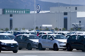 La planta navarra de Volkswagen, en una imagen de archivo. (Iñigo URIZ/ARGAZKI PRESS)