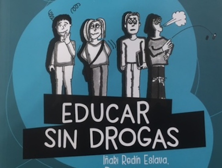 Detalle de la portada del libro de Iñaki Redín.