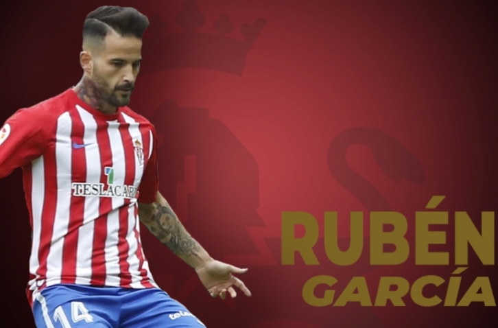 Rubén García, nuevo jugador de Osasuna. 