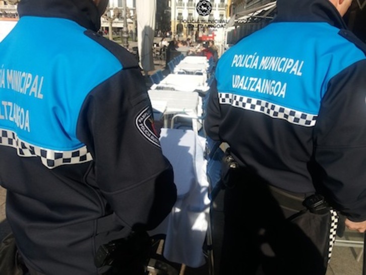 Policía Municipal ha localizado a siete menores fugados de un centro de acogida en Iruñea.