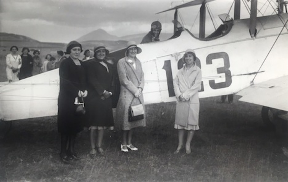 Festival de aviación en sanfermines, 1930. (José GALLE)
