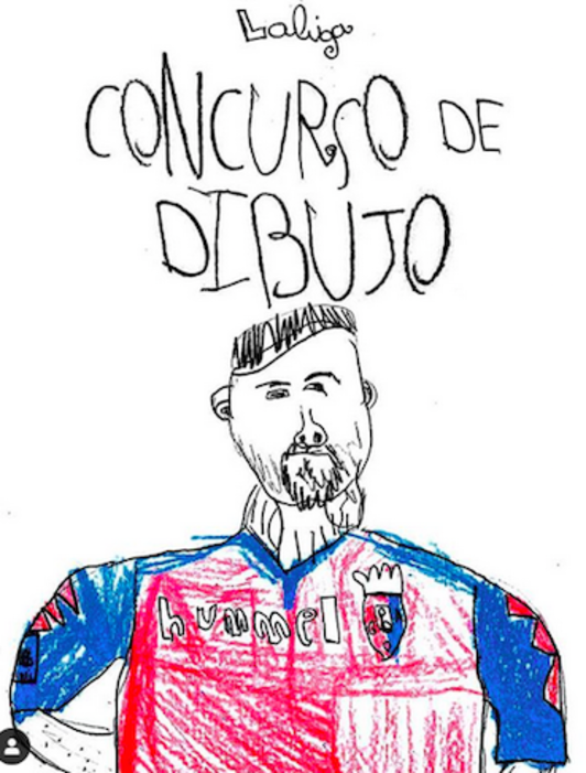 Rubén García ha organizado un concurso de dibujo. (INSTAGRAM)
