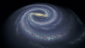 Una imagen de la Vía Láctea.